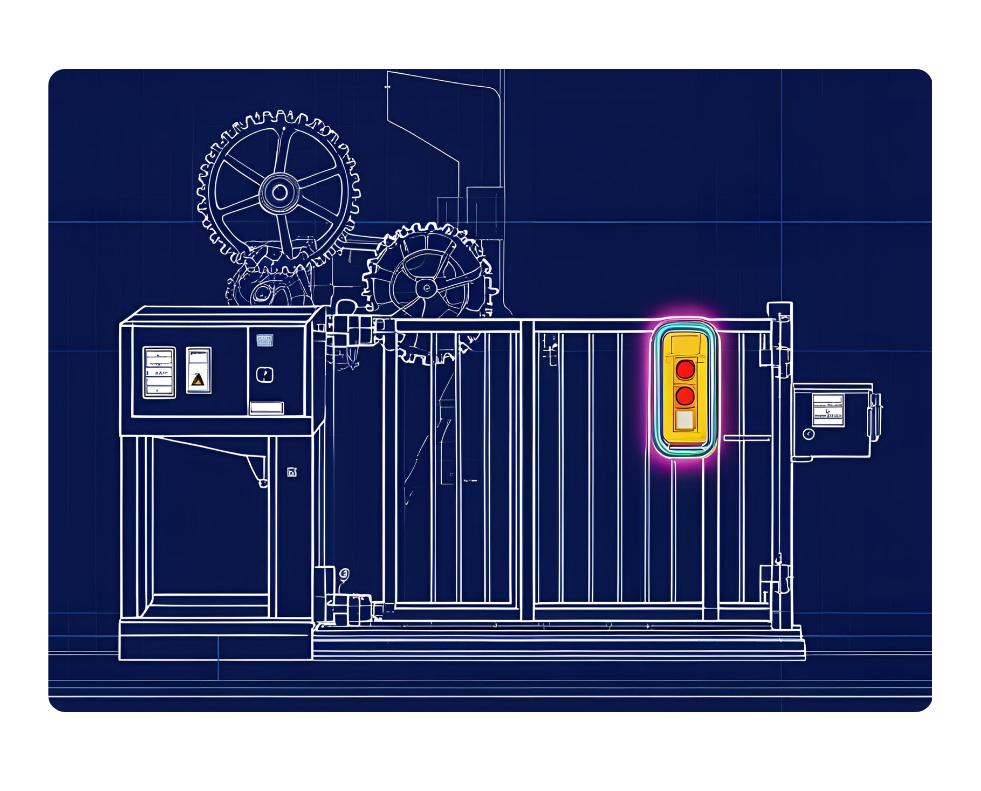 Blueprint for a zero motion detection machine access gate